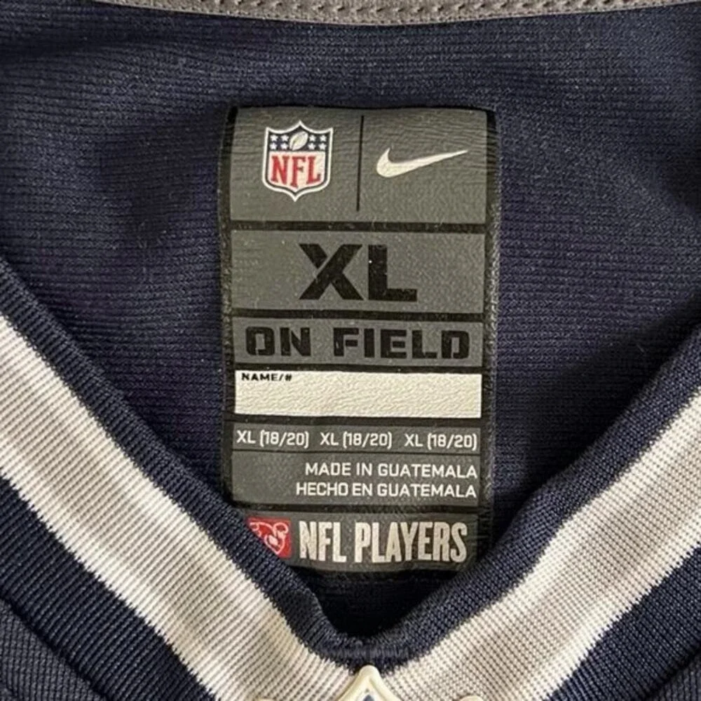 Dallas Cowboys Dez Bryant‎ NFL Nike Navy Blue Youth Game Football Jersey